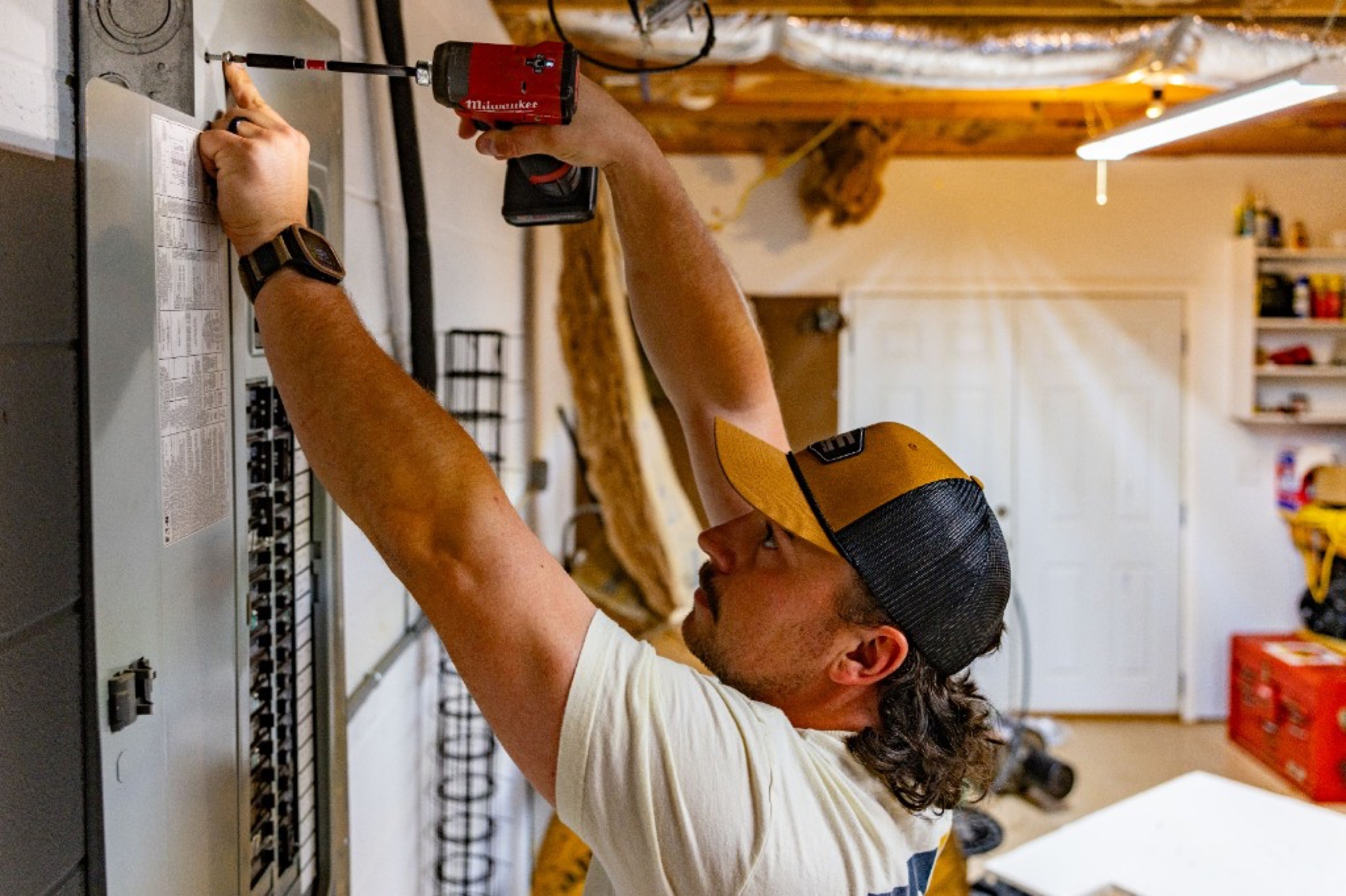 Installing and servicing a residential electrical panel